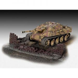 Revell 03232 Tanque Antitanque Sd.kfz. 173 Jagdpanther Com Diorama De Ruínas - 1/76