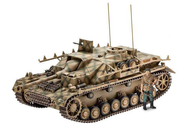 Revell 03255 Tanque Sd.kfz. 167 Stug Iv - 1/35  Kit Para Montar