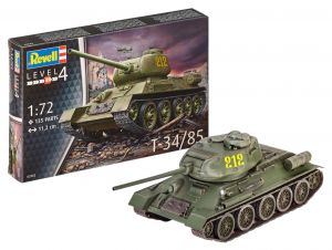 Revell 03302 Tanque Soviético T-34/85 Segunda Guerra - 1/72