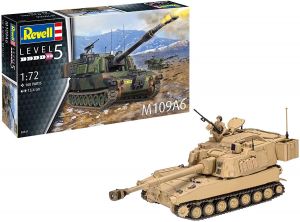 Revell 03331 M109a6 Paladin - 1/72 - Kit Para Montar