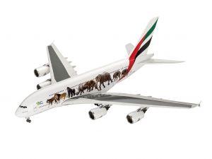 Revell 03882 Airbus A380-800 Emirates Wild Life - 1/144 Kit Para Montar