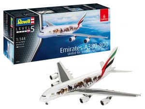 Revell 03882 Airbus A380-800 Emirates Wild Life - 1/144 Kit Para Montar