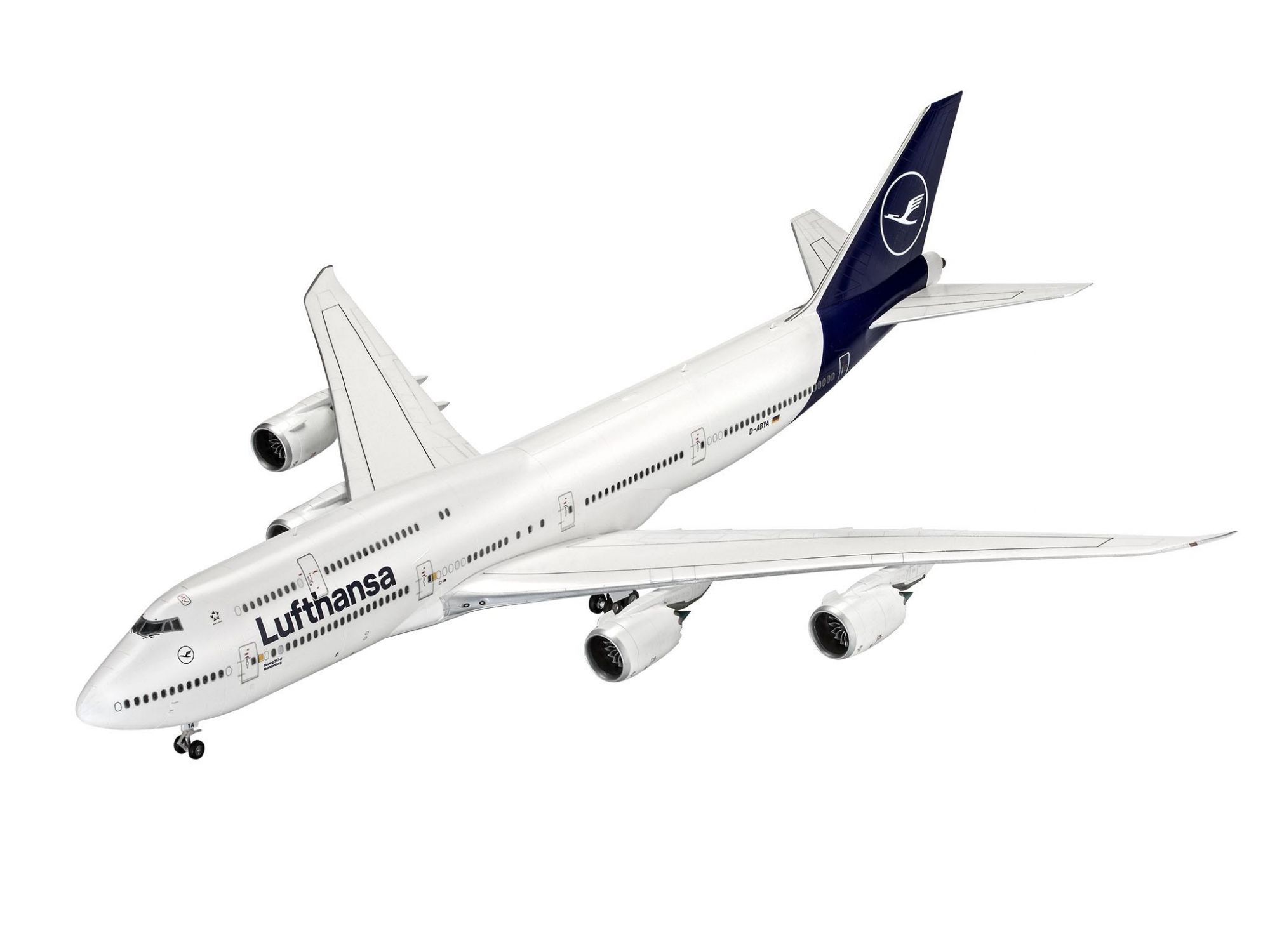  Revell 03891 Boeing 747-8 Lufthansa New Livery 1:144 Kit Para Montar 