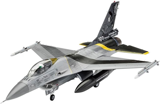 Revell 03905 Lockheed Martin F-16 Mlu 100Th Anniversary - 1/72 Kit Para Montar