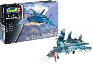 Revell 03911 Sukhoi Su-33 Flanker D - 1/72 Kit Para Montar