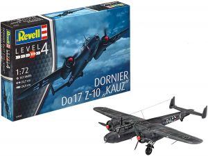 Revell 03933 Dornier Do-17z-10 Kauz - 1/72 Kit Para Montar