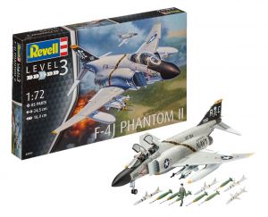 Revell 03941 F-4J Phantom Ii - 1/72 kit Para Montar