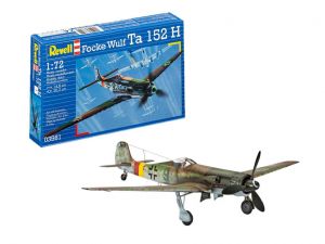 Revell 03981 Focke Wulf Ta 152 H - 1/72 Kit Para Montar