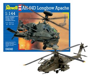 Revell 04046 Ah-64D Longbow Apache - 1/144 Kit Para Montar