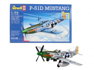 Revell 04148 P-51D Mustang - 1/72  Kit Para Montar 