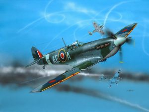 Revell 04164 Spitfire Mk.v - 1/72 Kit para montar 