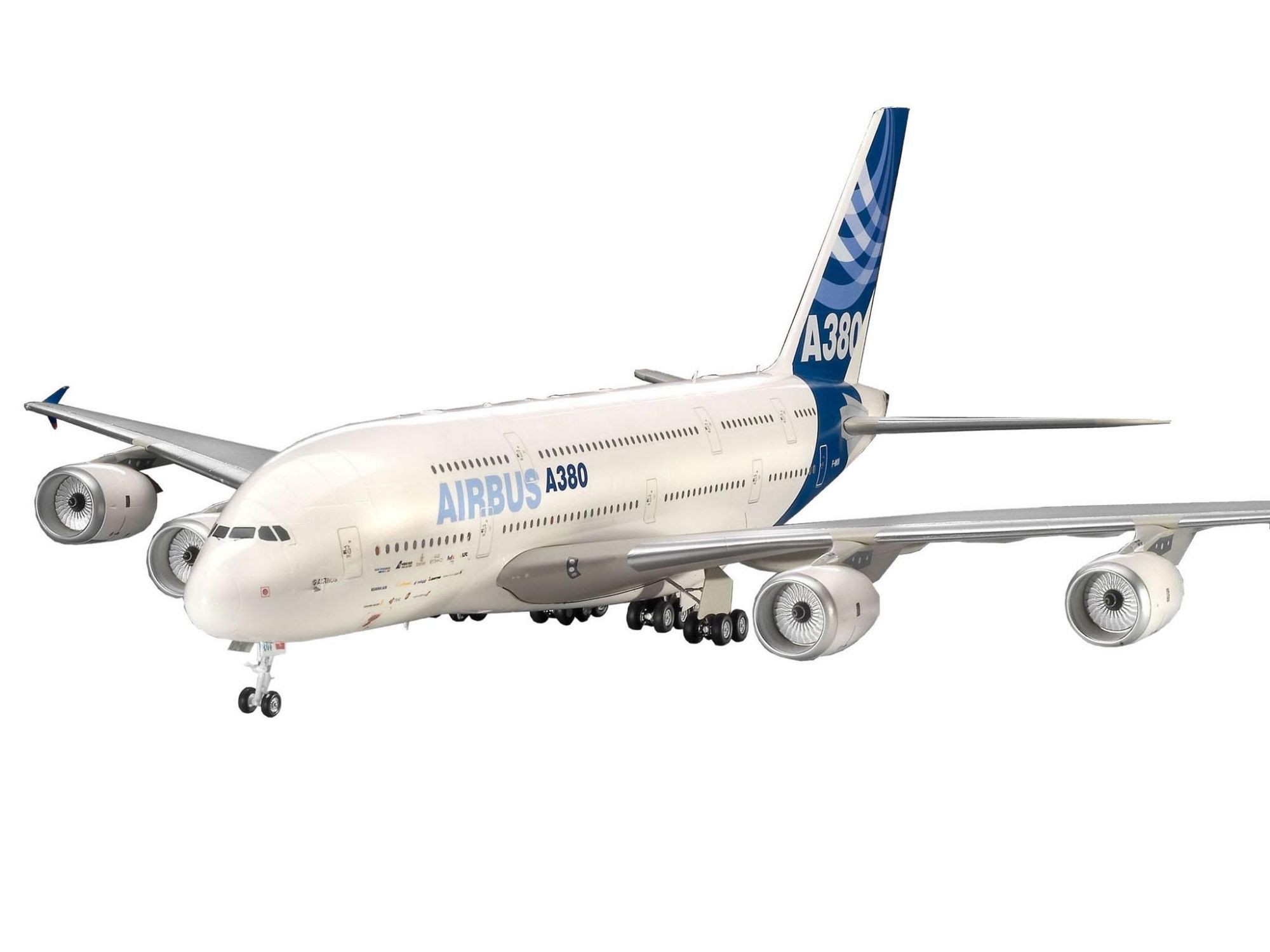 Revell 04218 Airbus A380 New Livery - 1/144 Kit Para Montar