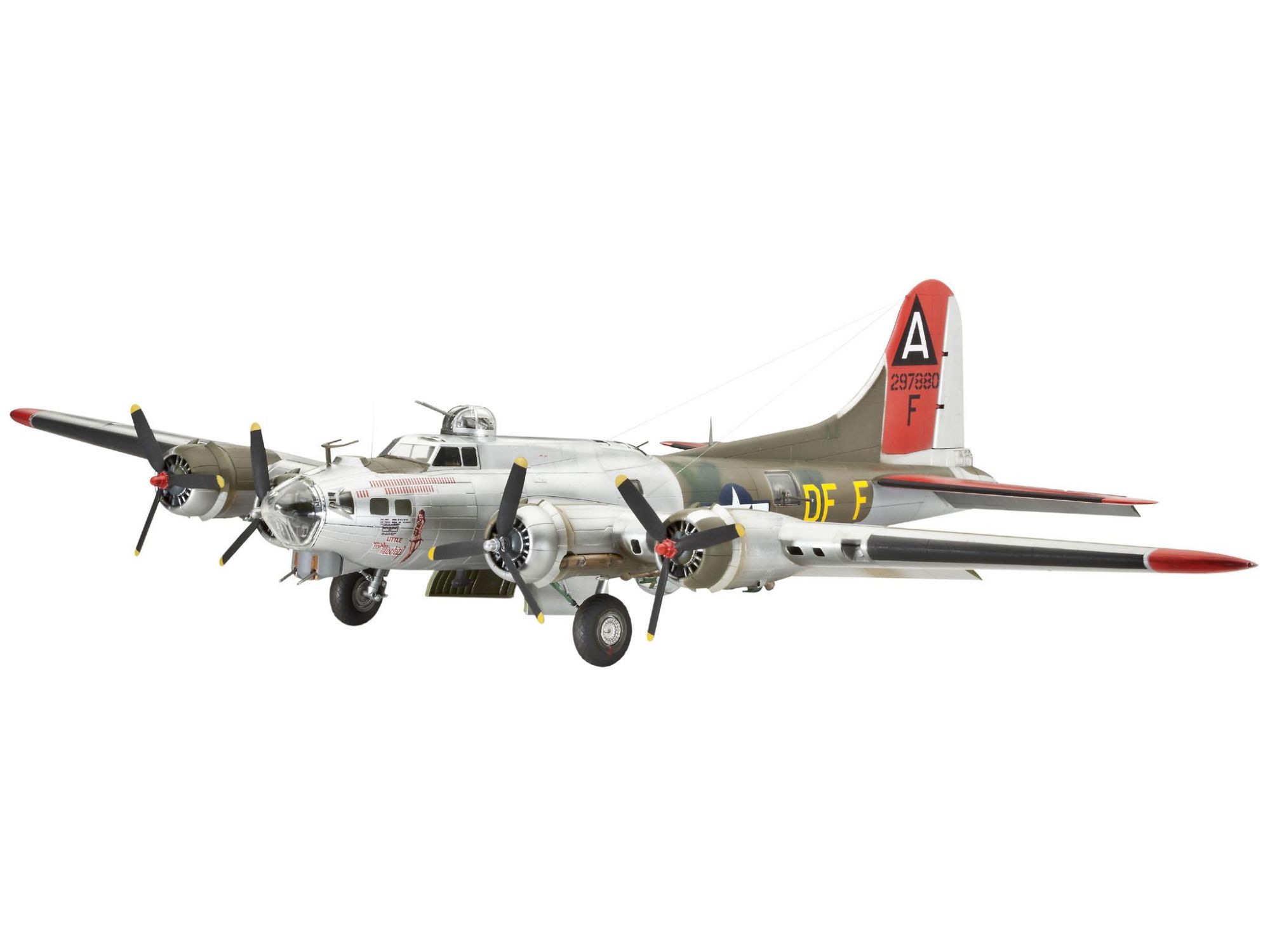 Revell 04283 Fortaleza Voadora B-17G - 1/72 kit para montar