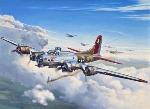 Revell 04283 Fortaleza Voadora B-17G - 1/72 kit para montar