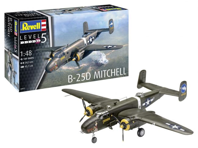 Revell 04377 B-25C/D Mitchell 1:48 Kit para Montar 