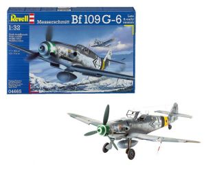 Revell 04665 Messerschmitt Bf109 G-6 - 1/32 Kit Para Monta