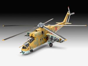 Revell 04951 Mil Mi-24D Hind Soviétivo (1980) - 1/100 kit Para Montar 