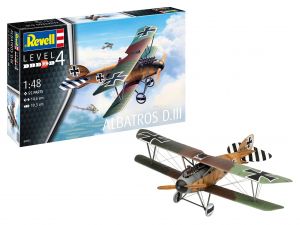 Revell 04973 Albatros D.iii - 1/48 Kit Para Montar