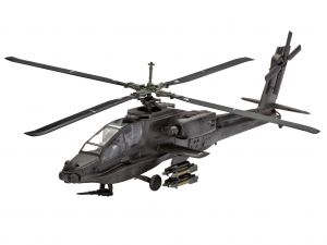 Revell 04985 Helicóptero Ah-64A Apache - 1/100 Kit Para Montar