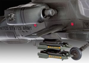 Revell 04985 Helicóptero Ah-64A Apache - 1/100 Kit Para Montar