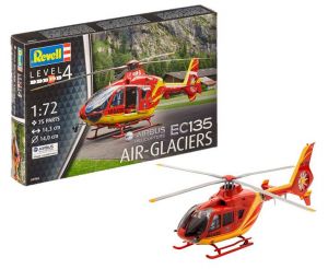 Revell 04986 Airbus Helicopter Ec135 Air-Glaciers - 1/72 Kit Para Montar