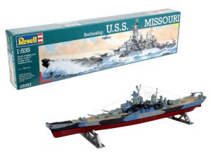 Revell 05092 Couraçado Uss Missouri - 1/535 Kit Para Montar