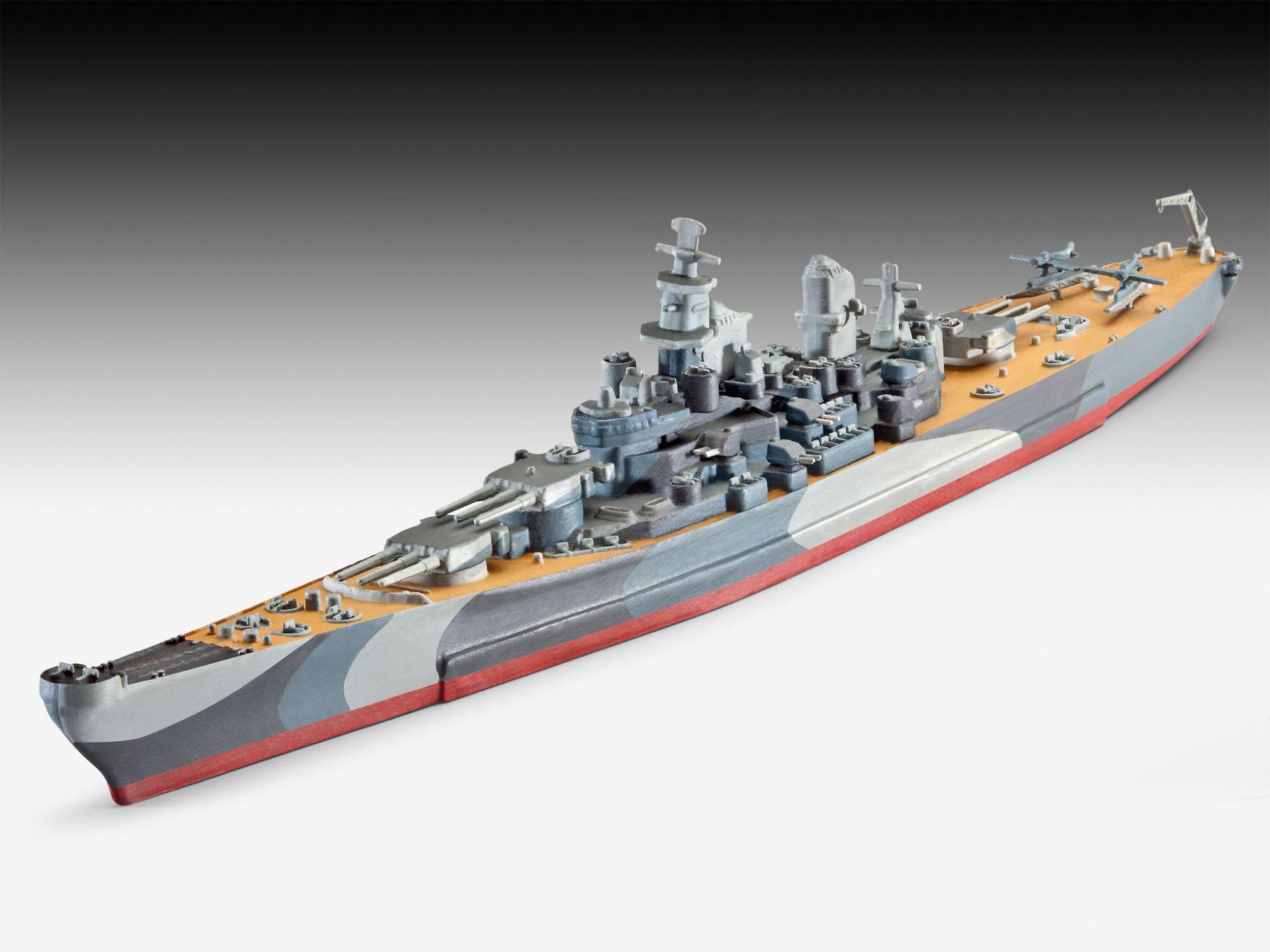 Revell 05128 Battleship U.s.s. Missouri (Wwii) - 1/1200