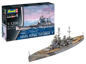 Revell 05161 Hms King George V - 1/1200 Kit Para Montar 