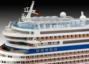 Revell 05230 Cruiser Ship Aida Blu, Sol, Mar, Stella - 1/400 Navio Cruzeiro Kit para montar 