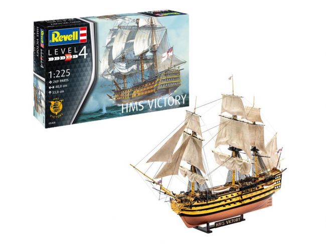 Revell 05408 Caravela H.m.s. Victory - 1/225 kit Para montar 