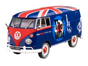 Revell 05672 Kombi Volkswagen T1 The Who  1:24 Com Cola Tinta e Pinçel Kit Para Montar 