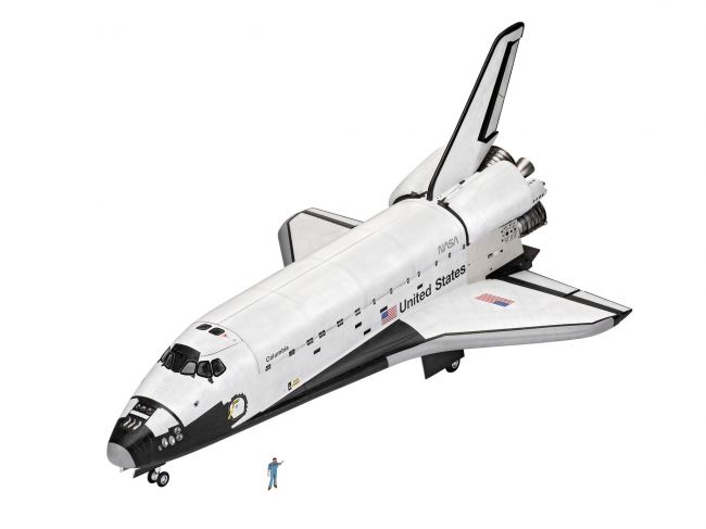 Revell 05673 Gift Set Space Shuttle - 40o. Aniversário - 1/72 Kit para Montar