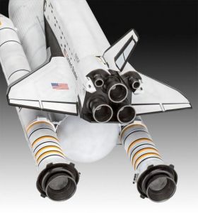 Revell 05674 Gift Set - Space Shuttle & Booster - 40o. Aniversário - 1/144 Kit Para Montar