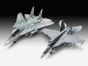 Revell 05677 Top Gun 2 Movie Set - 1/72 Kit para montar 