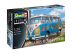 Revell 07050 Kombi Volkswagen T1 Samba Bus Flower Power - 1/24  Kit Para Montar