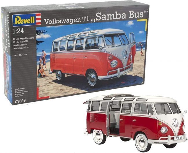 Revell 07399 Vw Tl Samba Bus (Kombi) - 1/24 kit Para Montar