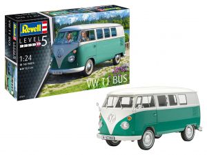 Revell 07675 Kombi VW T1 Bus - 1/24 Kit de montar 