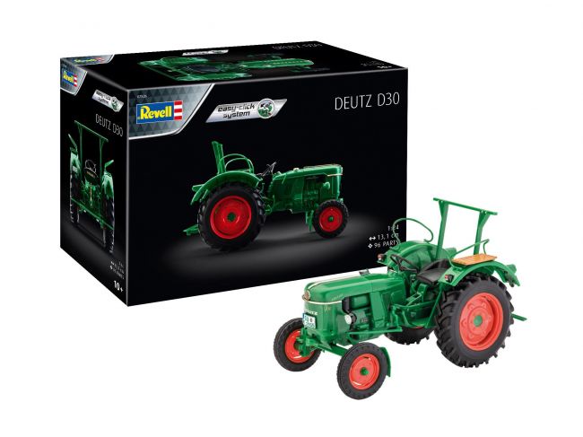 Trator Agrícola Deutz D30 (Easy-Click) - 1/24 Kit Para Montar Revell 07826