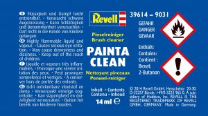 Revell 39614 Painta Clean - Solvente Para Limpeza De Pinceis aerógrafos - 100ml