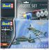 Revell 63711 Messerschmitt Me262 & P-51b Mustang 1/72 Set kit Para montar