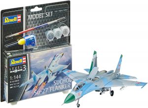 Revell 63948  Suchoi Su-27 Flanker - 1/144 - Model Set Kit Para Montar 