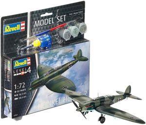 Revell 63962  Heinkel He70 F-2 - 1/72 Model Set Model Set Kit Para Montar 