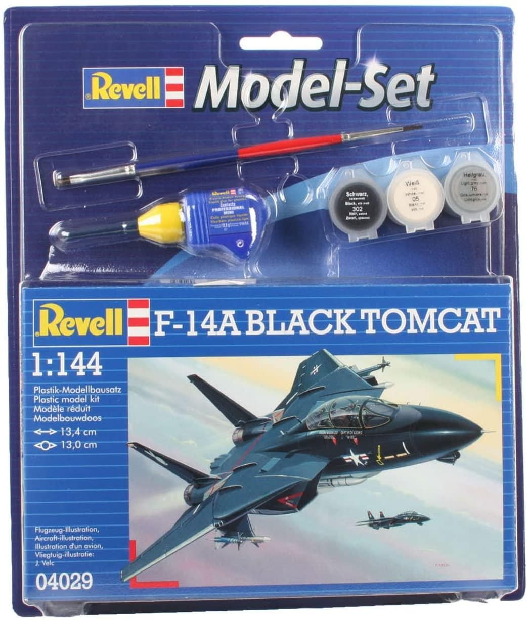  Revell 64029 F-14A Black Tomcat - 1/144 Model Set