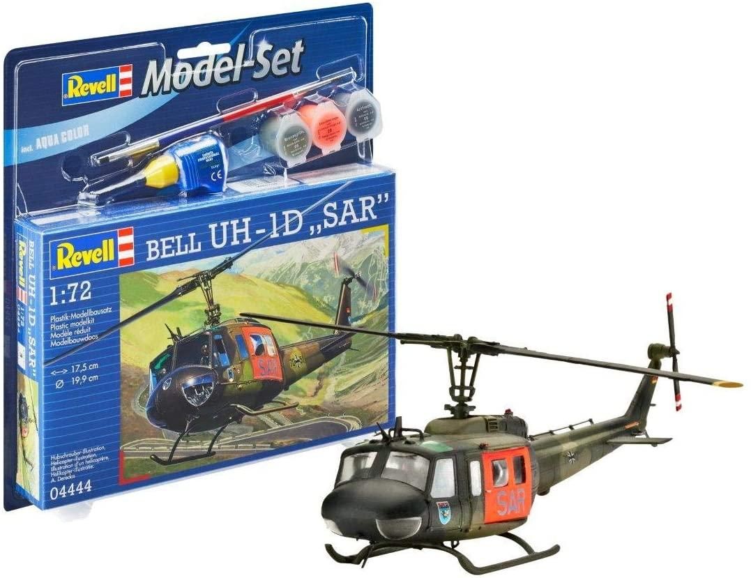 Revell 64444 Bell Uh-1D Sar - 1/72 Model Set  Kit Para Montar