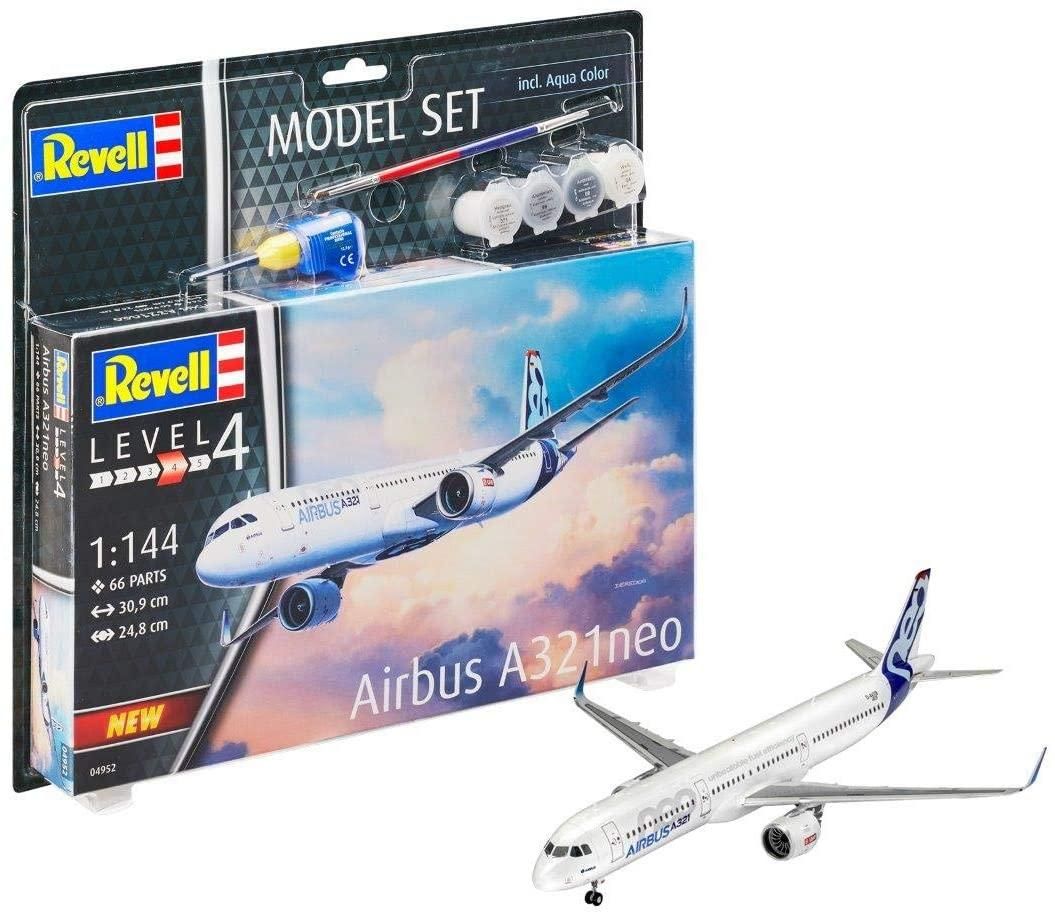 Revell 64952  Airbus A321 Neo - 1/144 Model Set Kit Para Montar