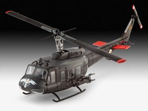  Revell 64983 Bell Uh-1H Gunship - 1/100 Model Set Kit Para Montar 