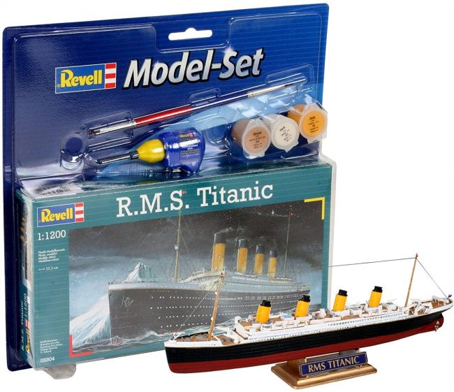 Revell 65804 Gift Set R.M.S. TITANIC - 1/1200 Model Set