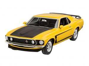 Revell 67025 Model Set 1969 Ford Mustang Boss - 1/25  Kit Para Montar