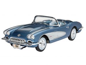 Revell 67037 Model Set Corvette Roadster 1958 - 1/25 Kit Para Montar 