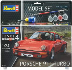 Revell 67179 Model Set Porsche 911 Turbo - 1/24  Kit Para Montar